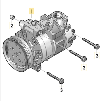 Klimakompressor OE 5Q0 820 803 K