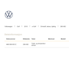 Trykksensor Volkswagen OE 4M0959603E