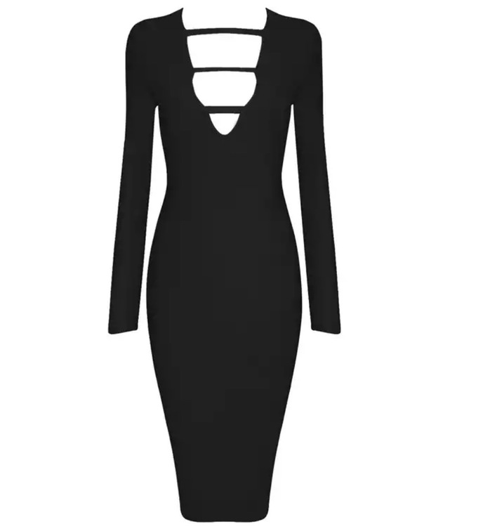 Ruchami Dress Black