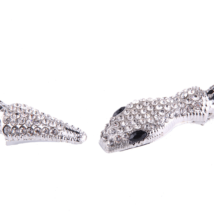 Python Necklace Silver