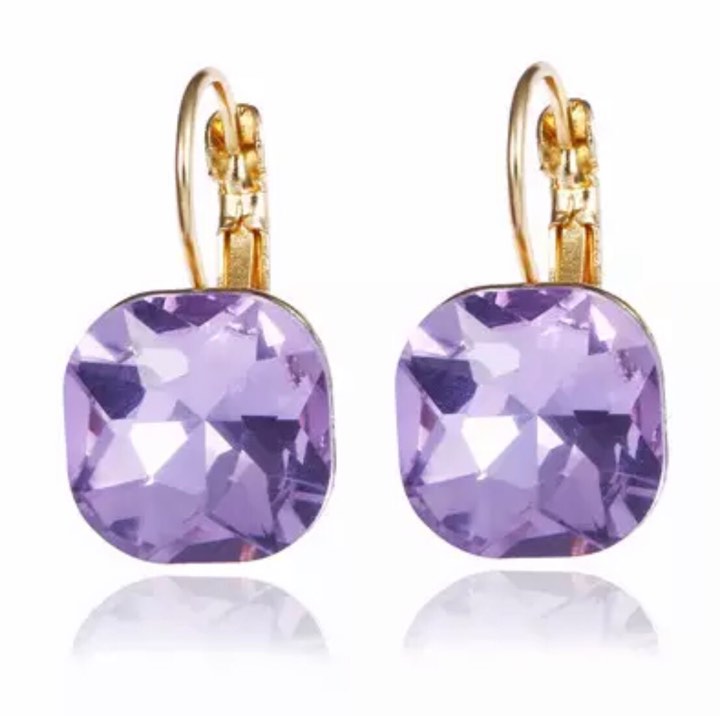 valerie Purple Earrings