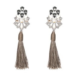 Örhängen Stina Grey Tassel