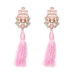 Örhängen Stina Pink Tassel