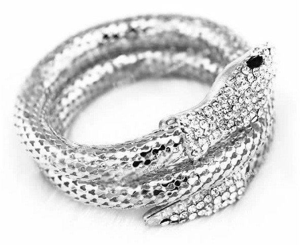 Python bracelet Whitegold