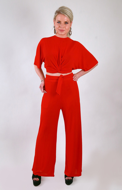Irina Two Set Tracksuit Red