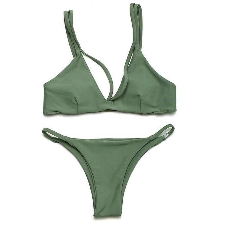 Fanny Bikini Green