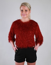 Cozy Chrissie Sweater Red