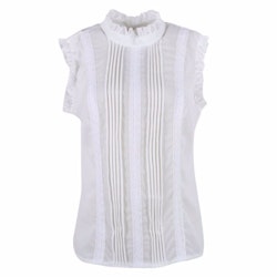 Valery Top White