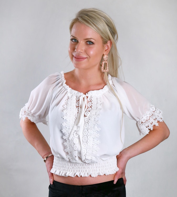 Sussie Top White