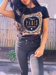 Paris T-Shirt Black