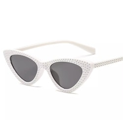 Cindy White Sunglasses