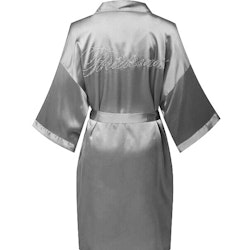 Bridesmade Robe Grey/Silver