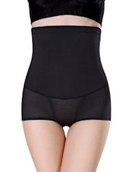 Striped Highwaisted Shaper Svart