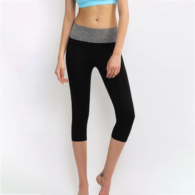 Yoga Pants Short Grey