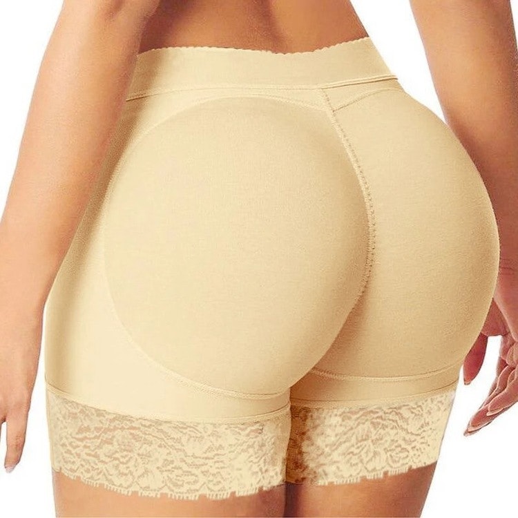 Padded Buttshaper Beige