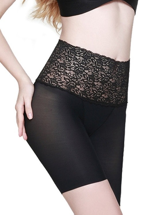 Highwaisted Slimming Shorts Lace