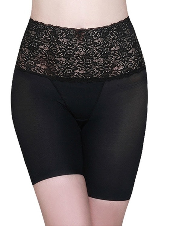 Highwaisted Slimming Shorts Lace