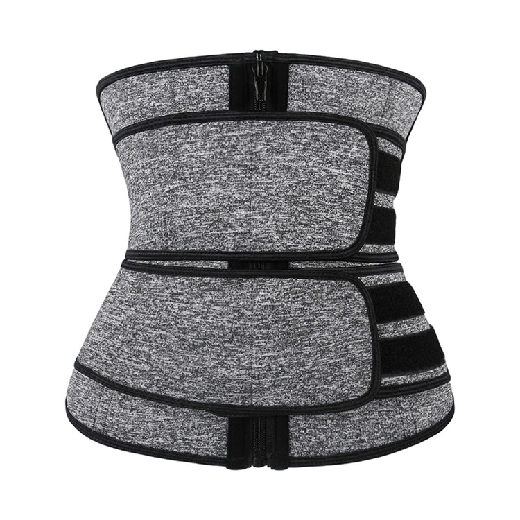 Emory - Unisex Double Velcro Neoprene Sweat Shaperwear 9 steelbones Grey