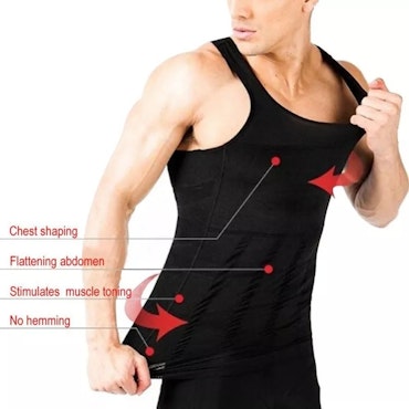 Slimming Bodyshaper Men White