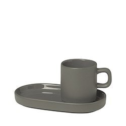 Set med 2 Espressomuggar - Pewter, MIO