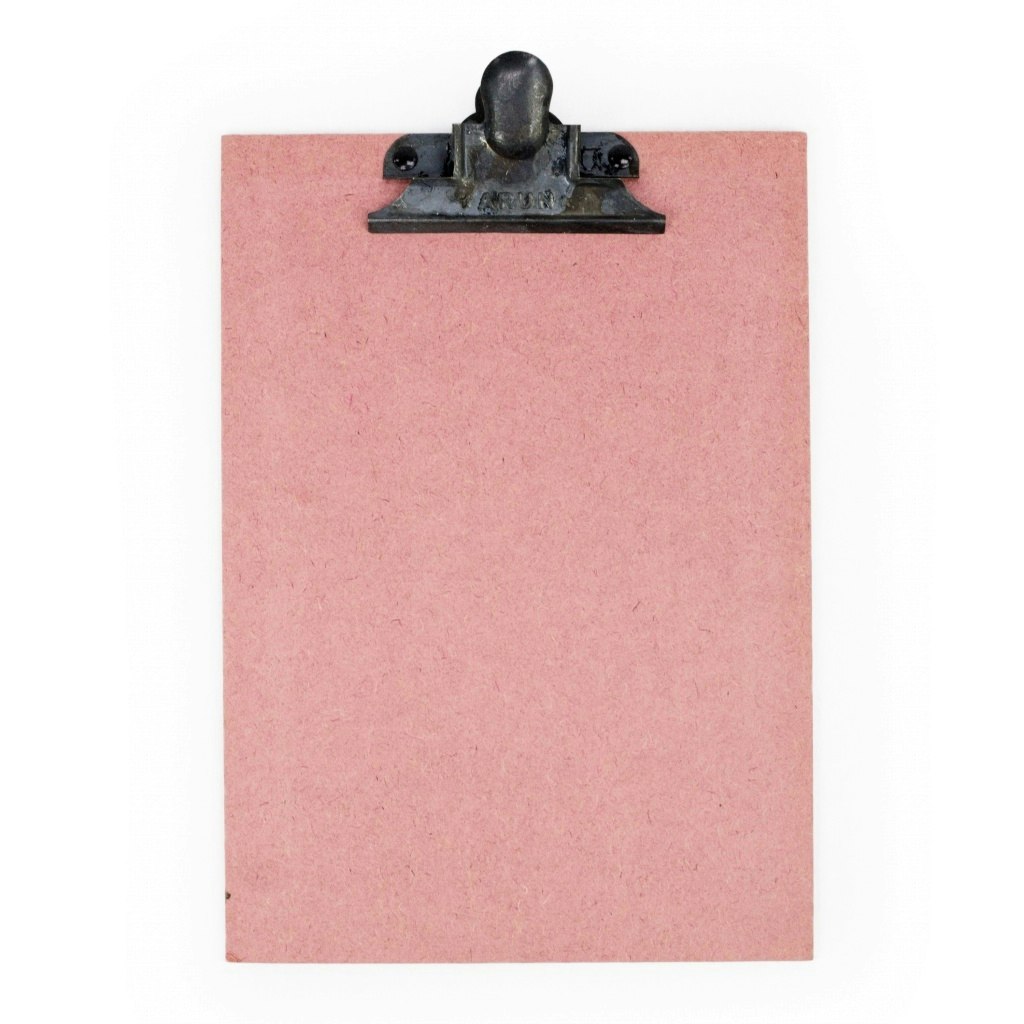 BRÛT CLIPBOARD PINK