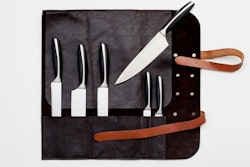 Knivväska UTAH BLACK - 5 knivar