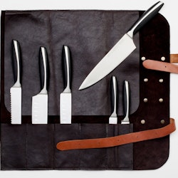 Knivväska UTAH BLACK - 5 knivar