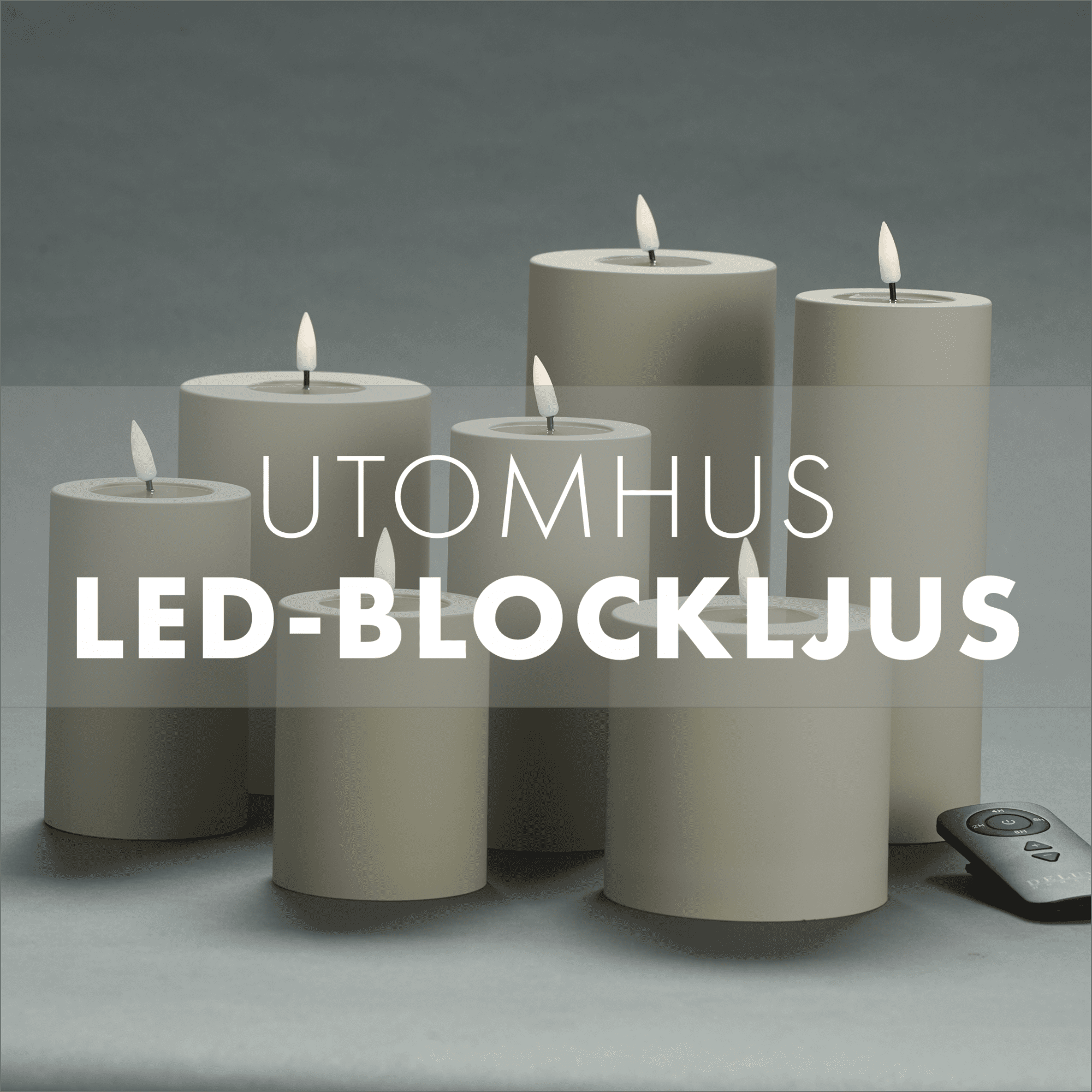 Utomhus LED-Blockljus - Haika Adventure AB