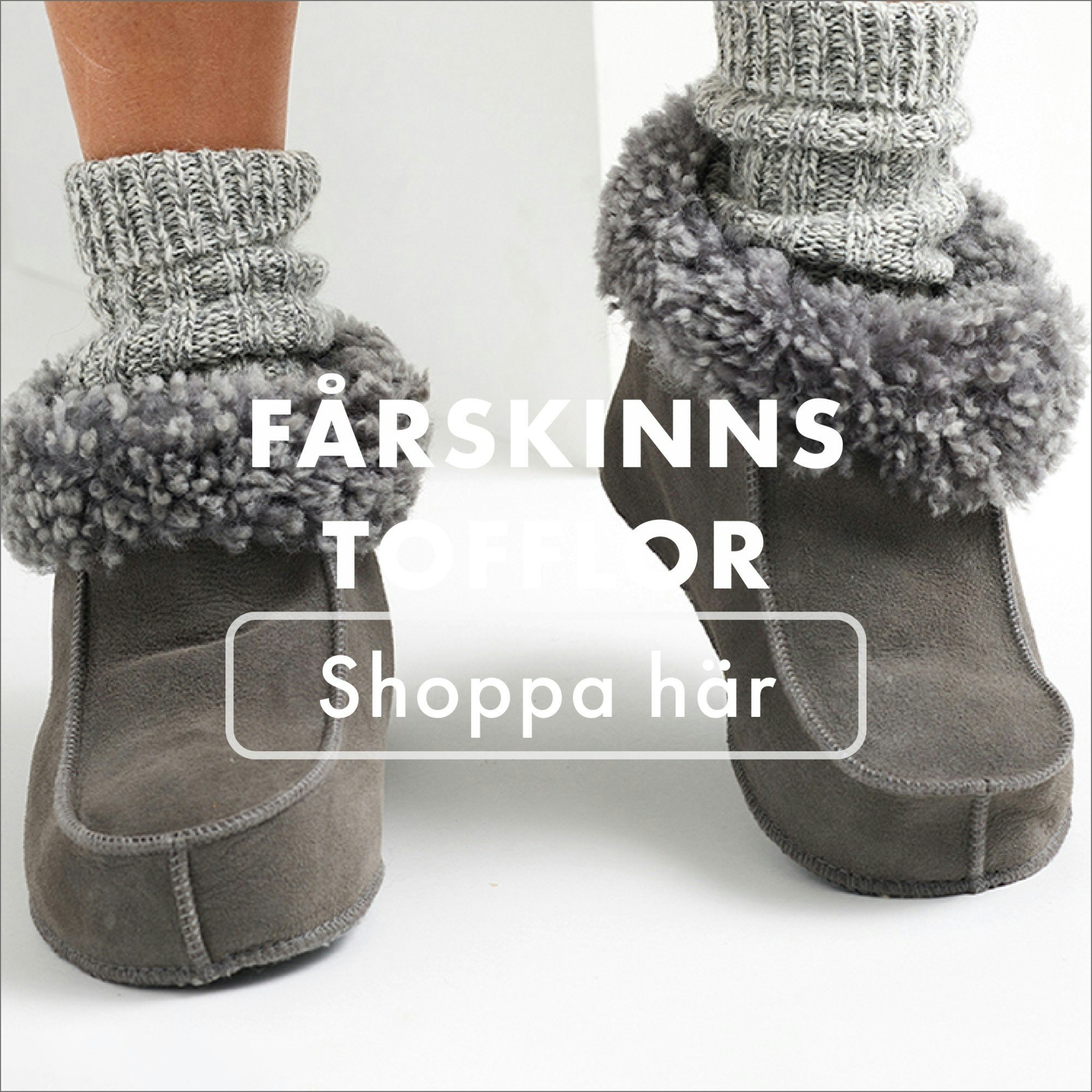 Fårskinnstofflor - Haika Adventure AB
