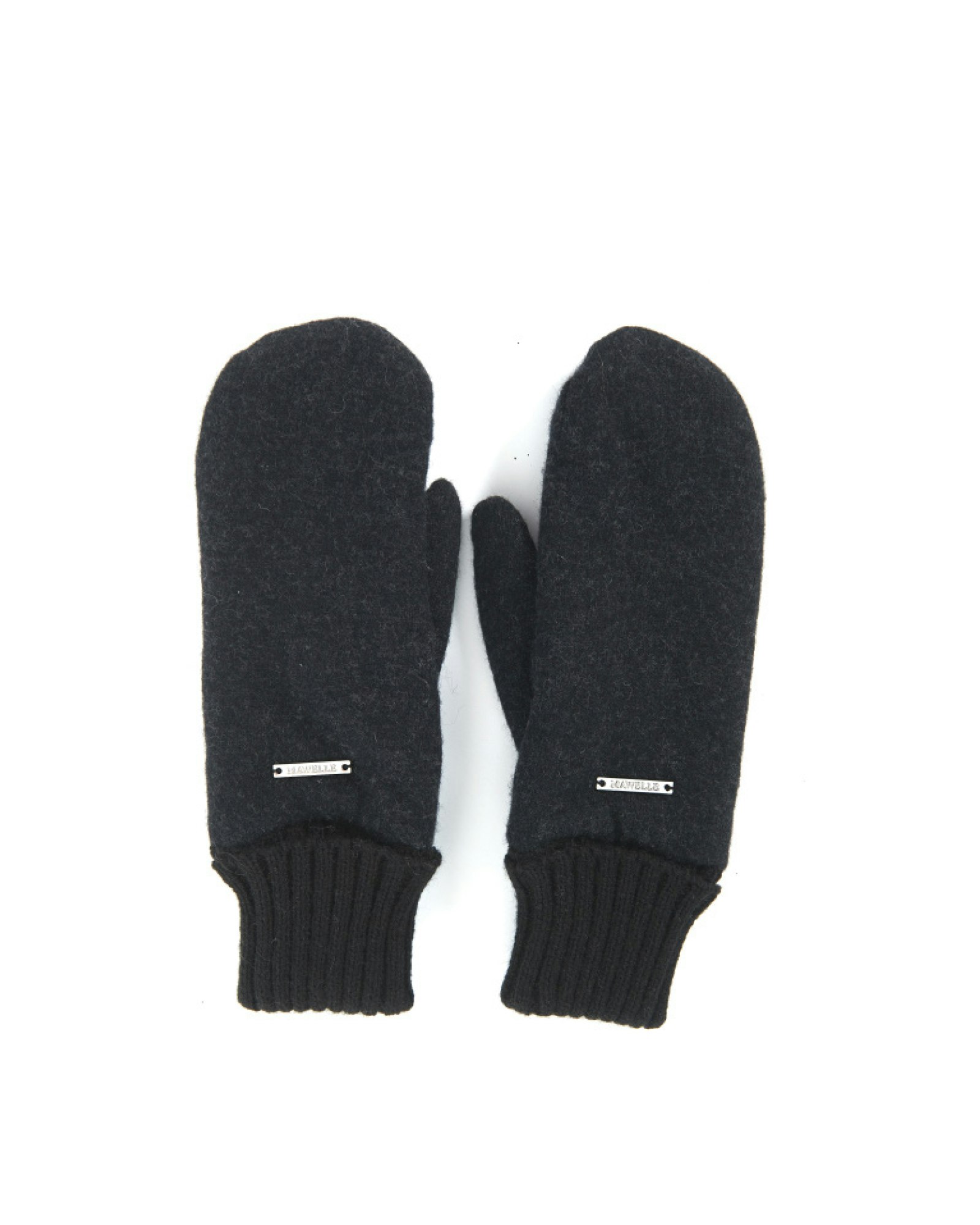 Tumvantar Ull-Mix m Fleece Foder, Mörkgrå