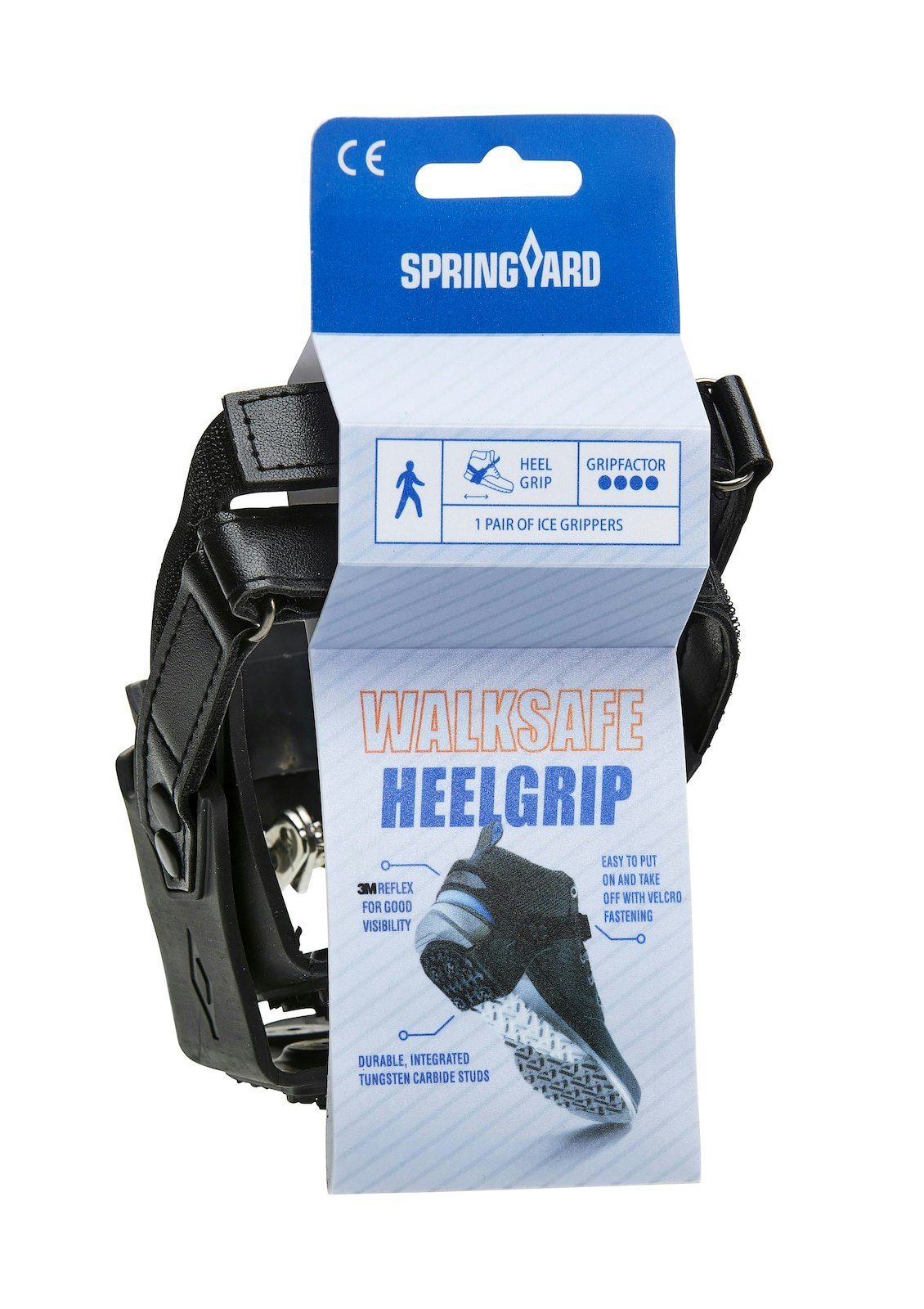 Broddar Heelgrip  Walksafe / För promenader / Enkel att ta på