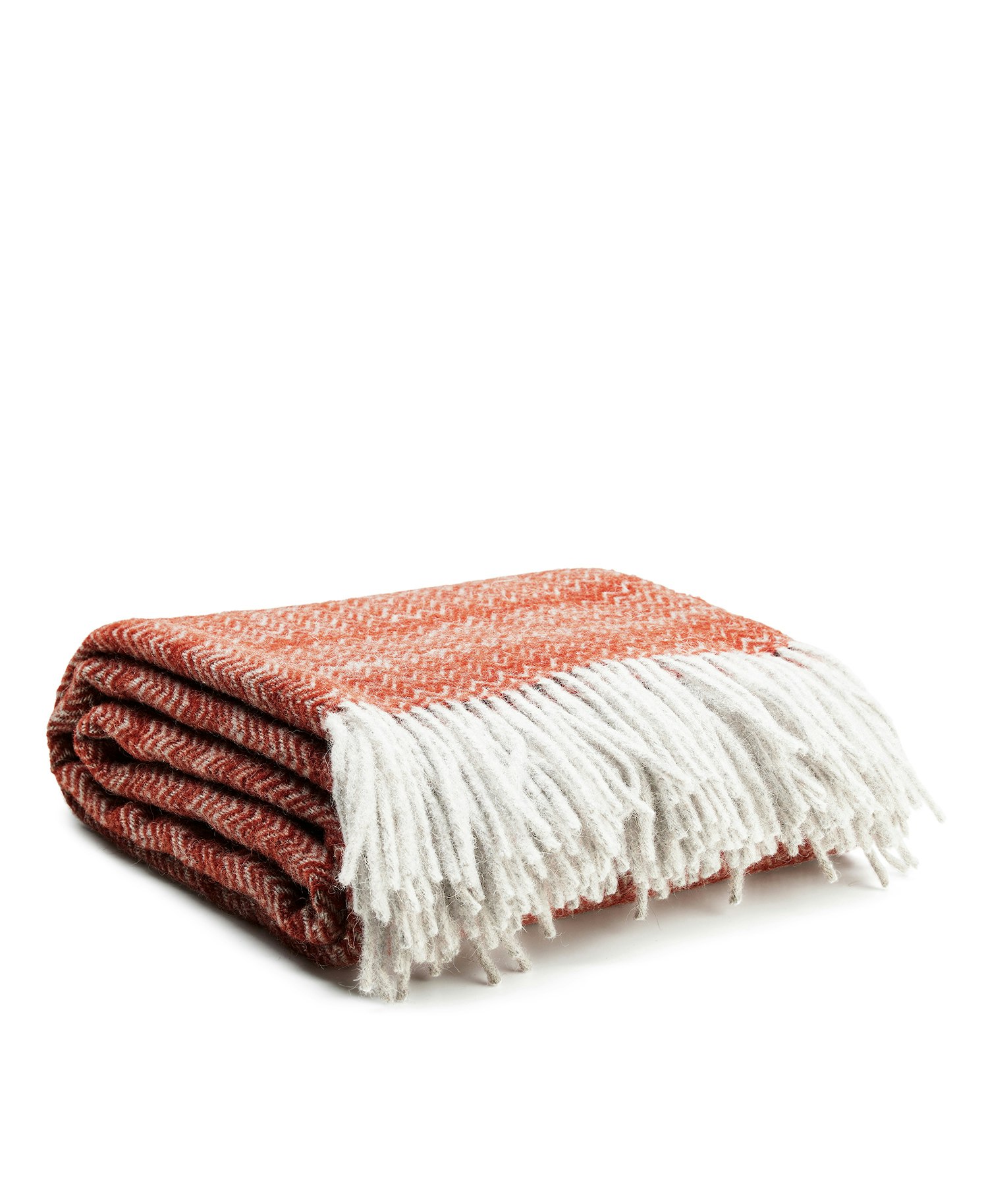 Ullpläd Woven, Rost 130x170cm