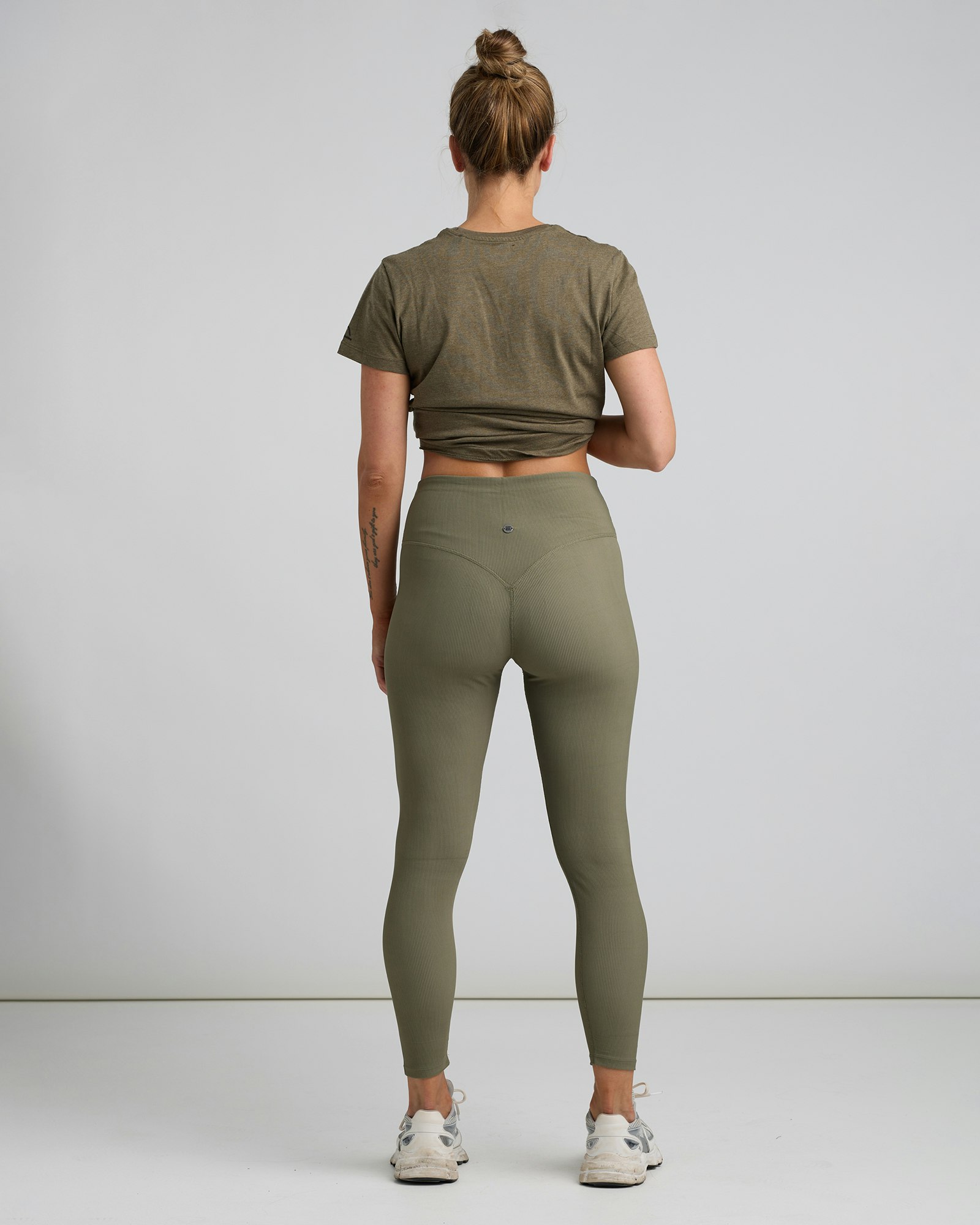 Ribbtights High Waist - Army