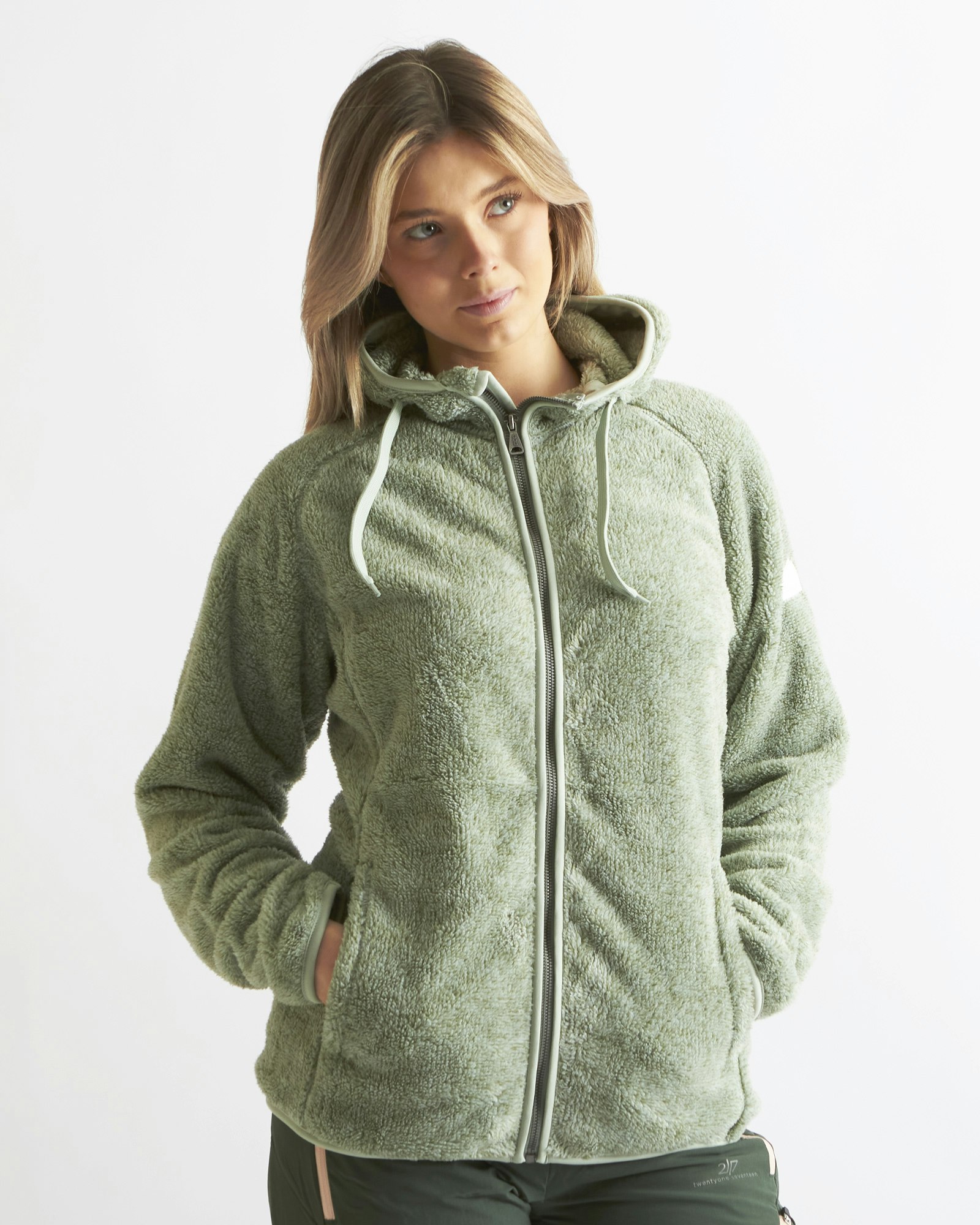 Hoodie Softpile Dam, Menthe
