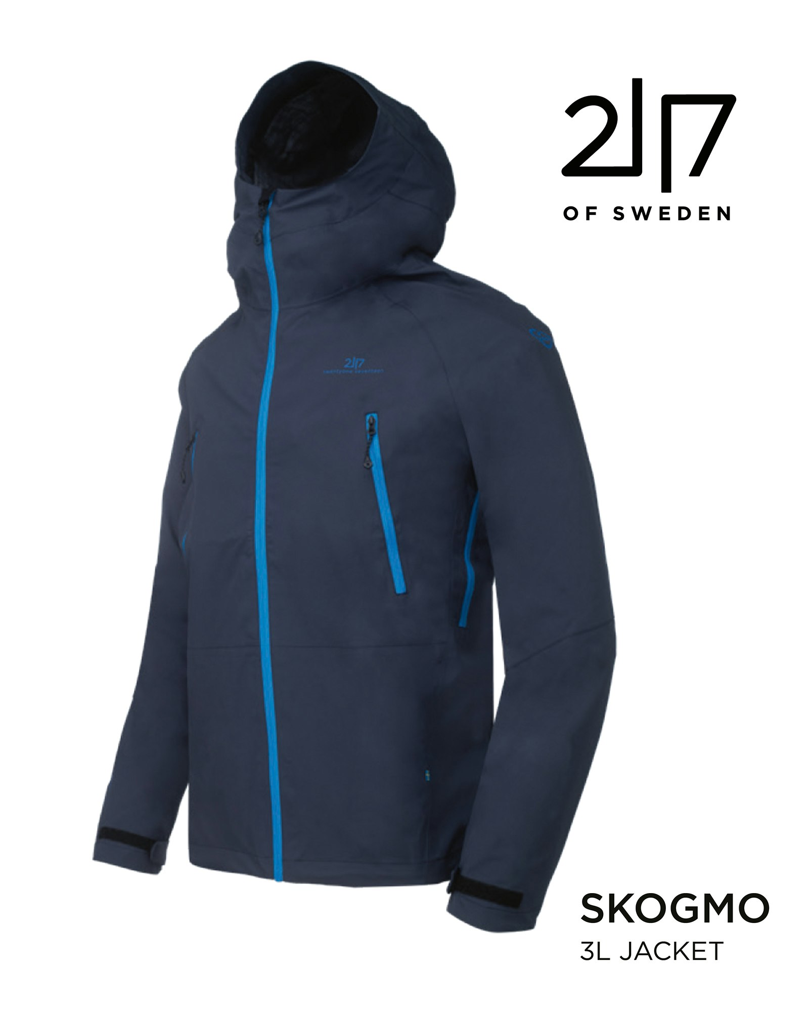 Skaljacka Skogmo 3L Herr Lake Blue