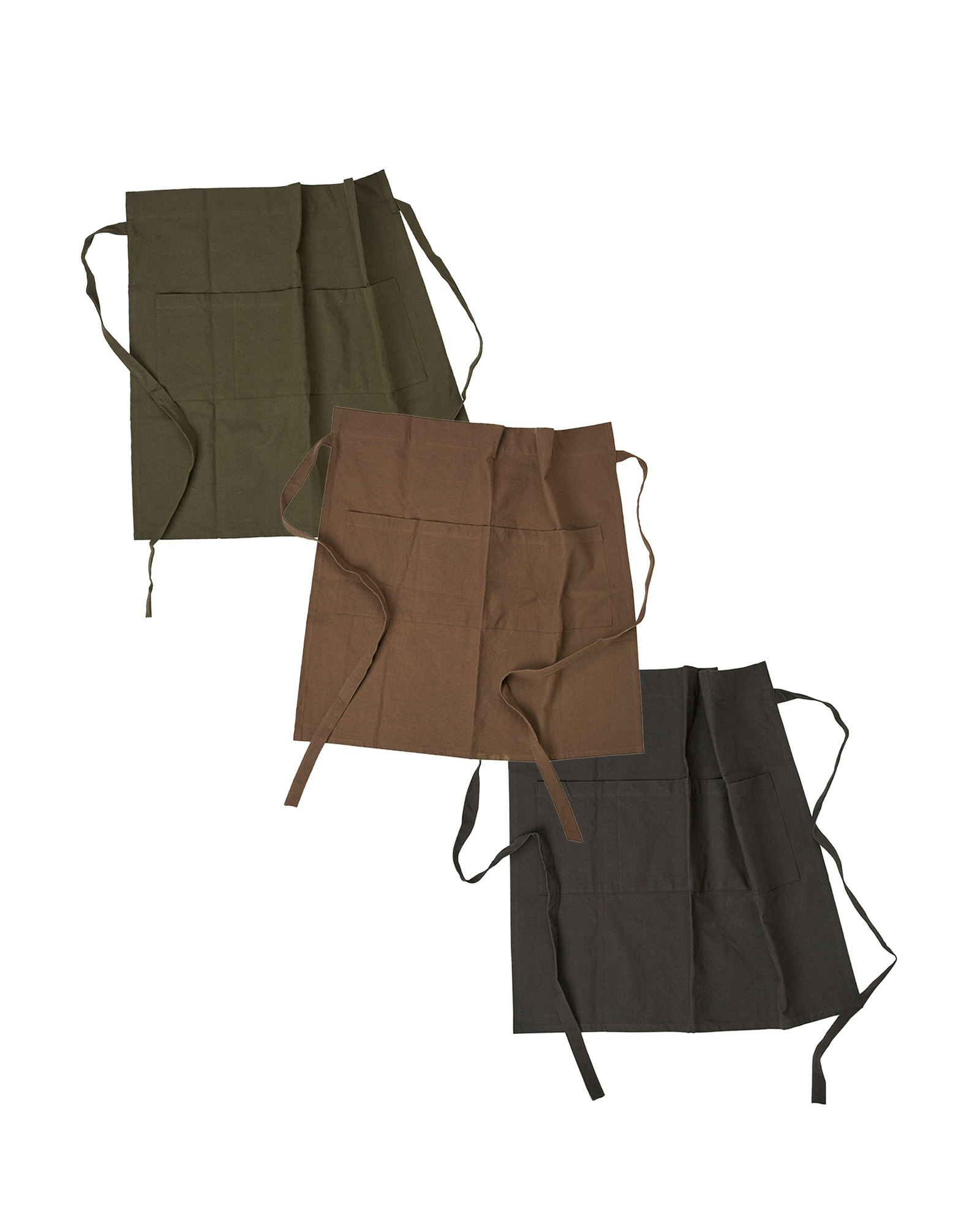 Slitstarkt Midjeförkläde Garden Strl:70cmx65cm - Brown