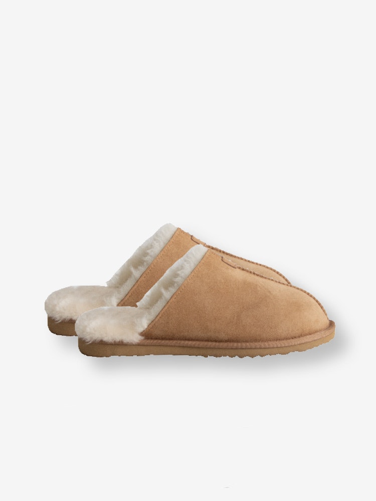 Fårskinnstofflor STAVANGER Slippers, Beige