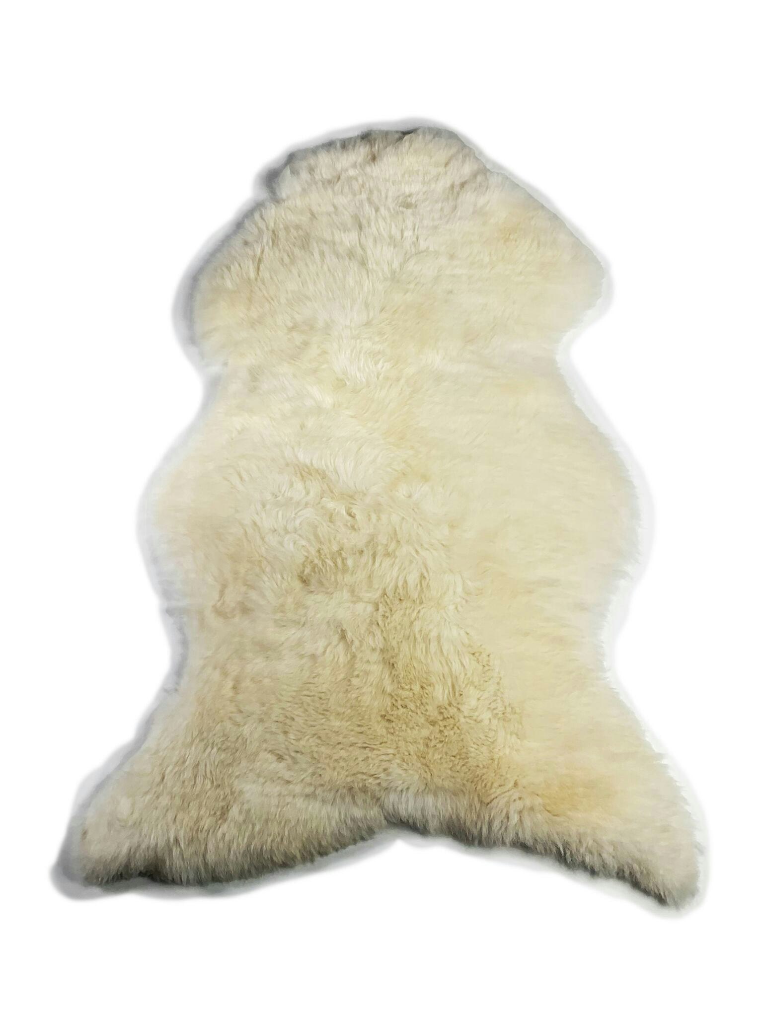 Fårfäll Shorthair Polar White 1001, Storlek 100x120cm