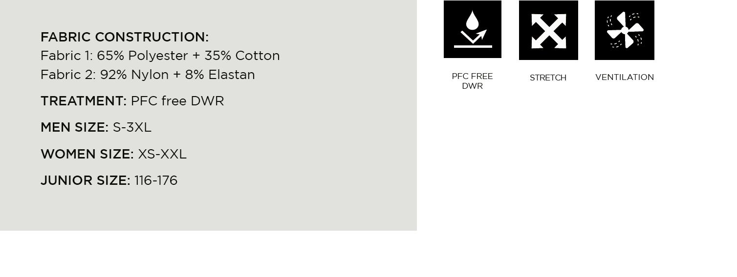 Outdoor Pant STOJBY Herr Green