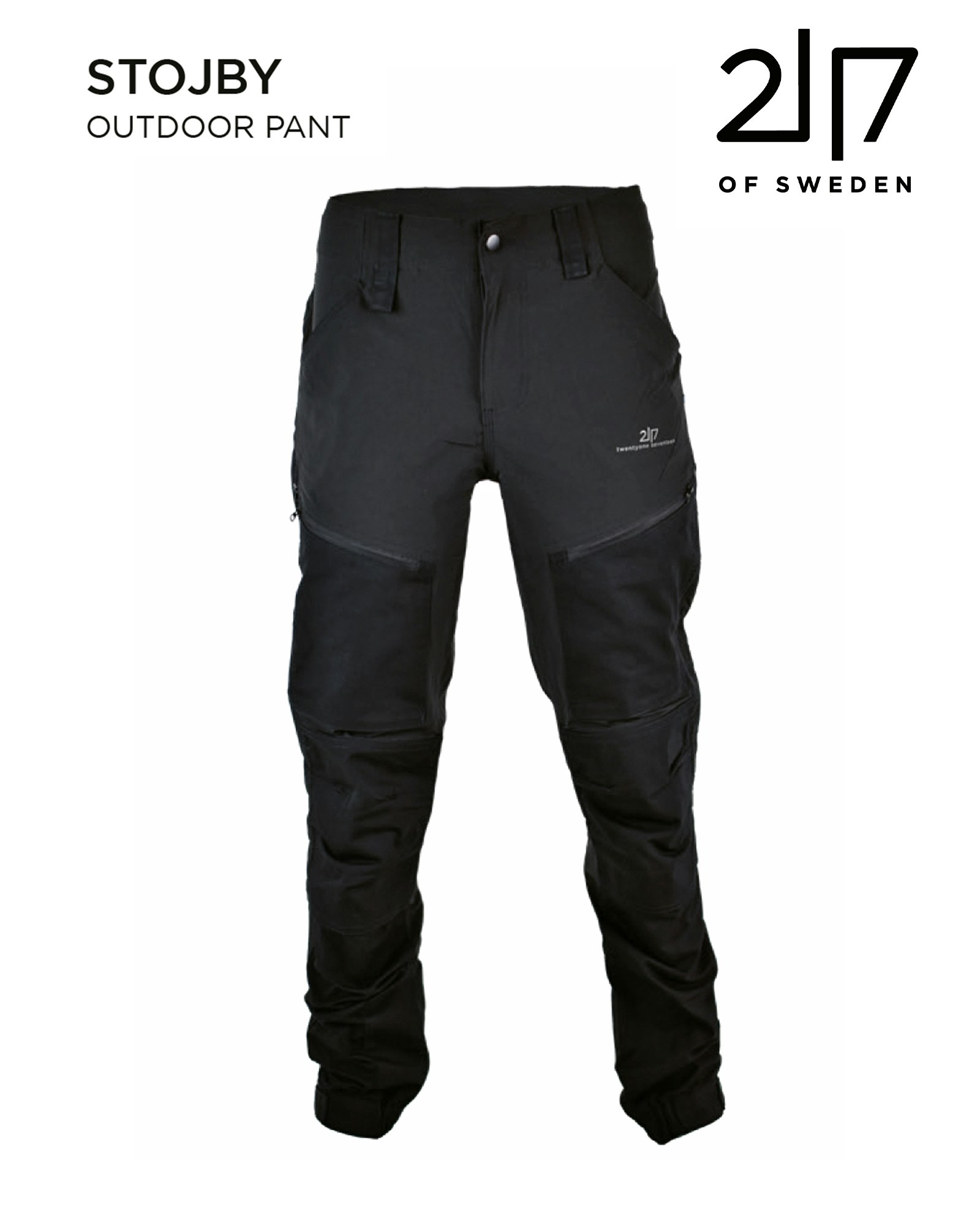 Outdoor Pant STOJBY Herr Black