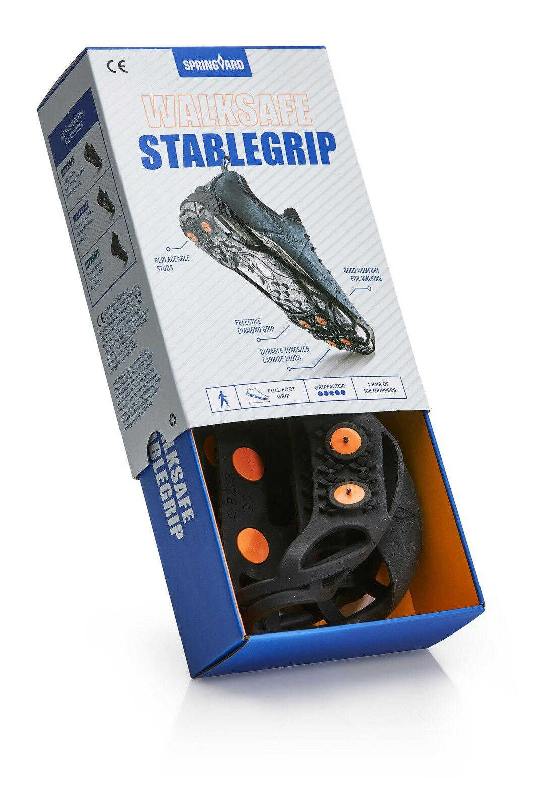 Stablegrip Walksafe / Broddar för vandring & promenader / Anpassningsbara