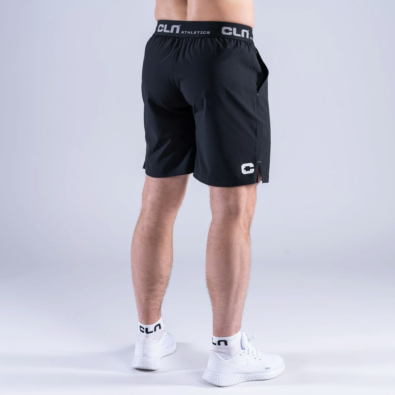 Shorts 4-vägs Stretch Loose-Fit Herr, Black