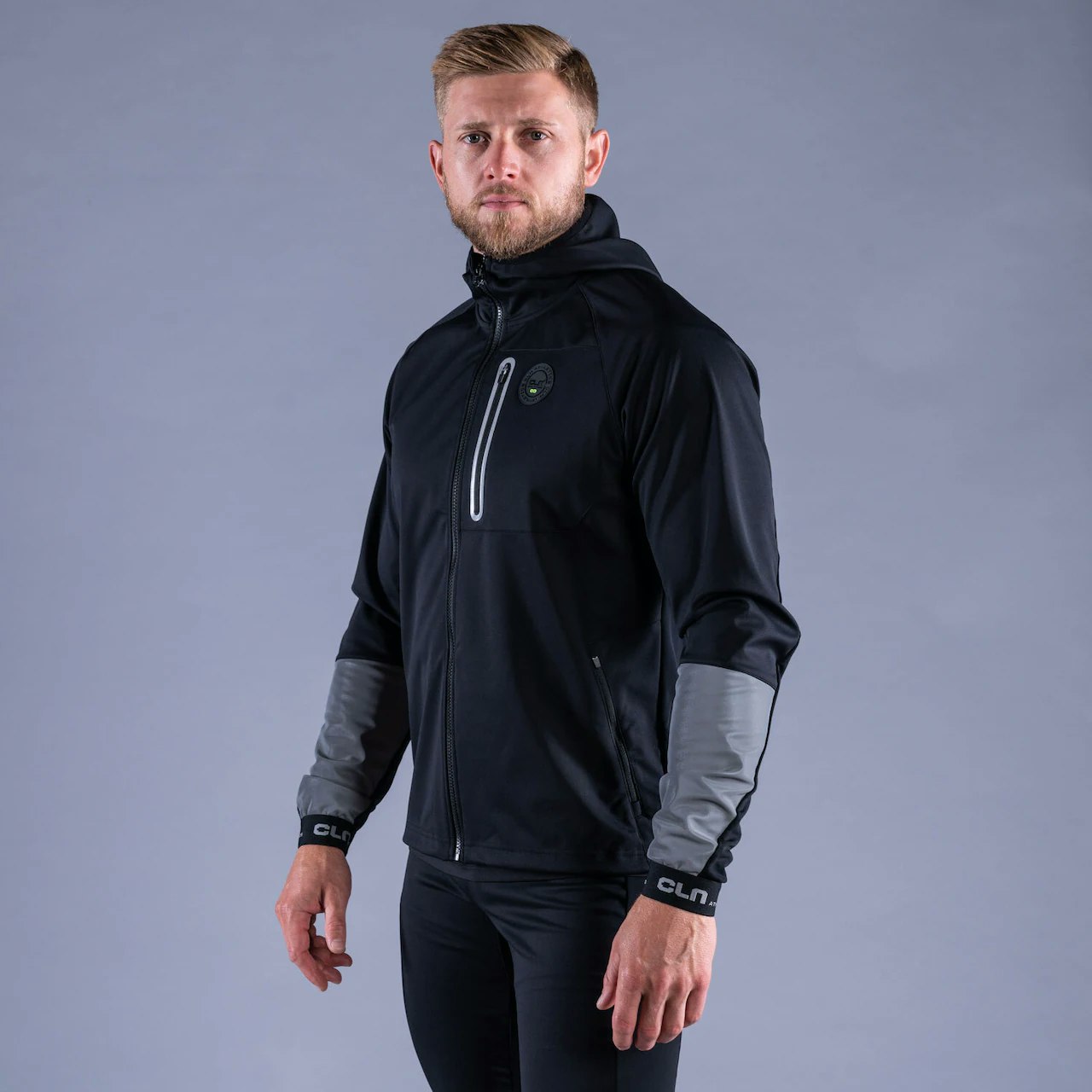 Jogger Jacket Reflex Men, Black