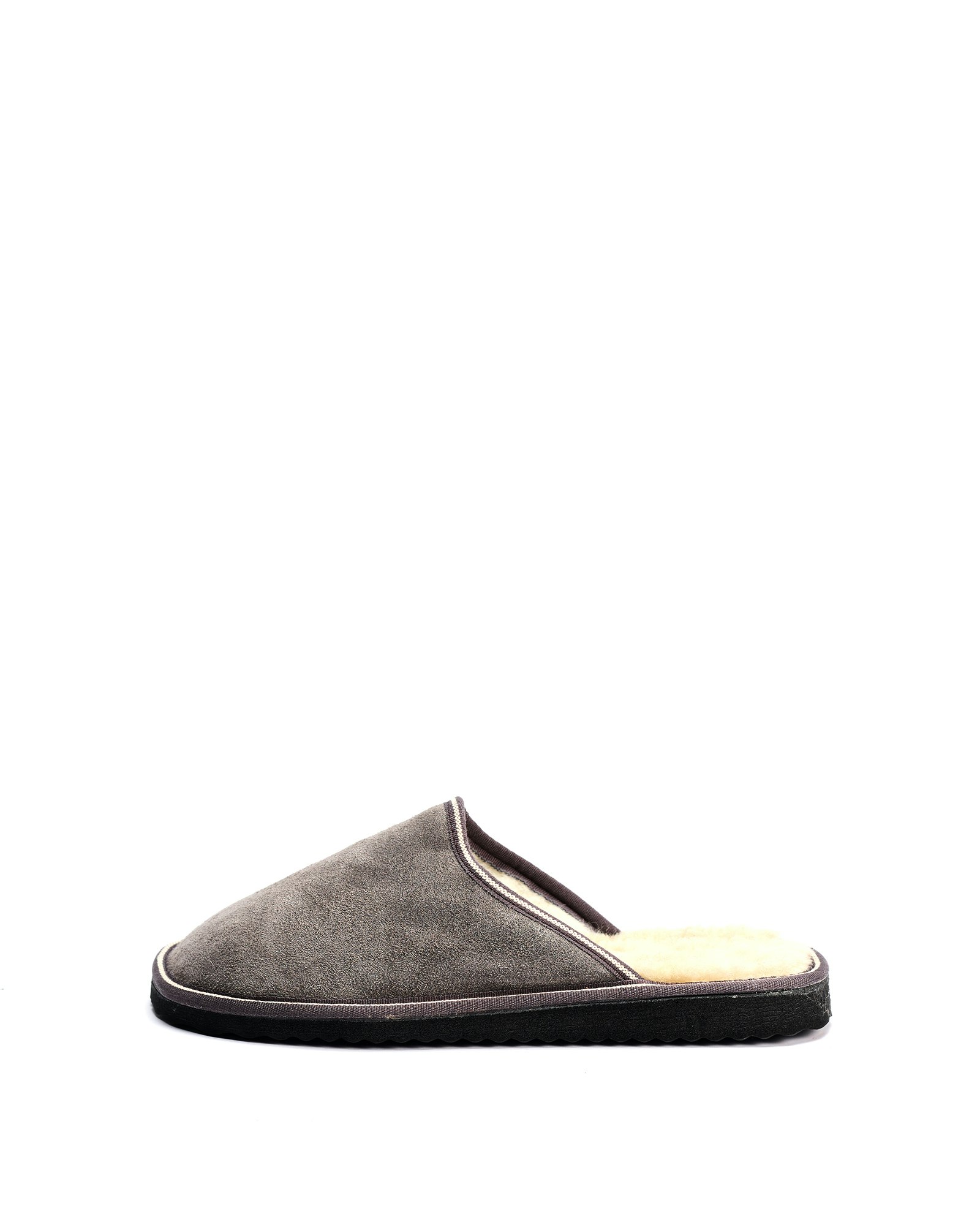 SÄLEN Fårskinn Slippers, Ljusgrå