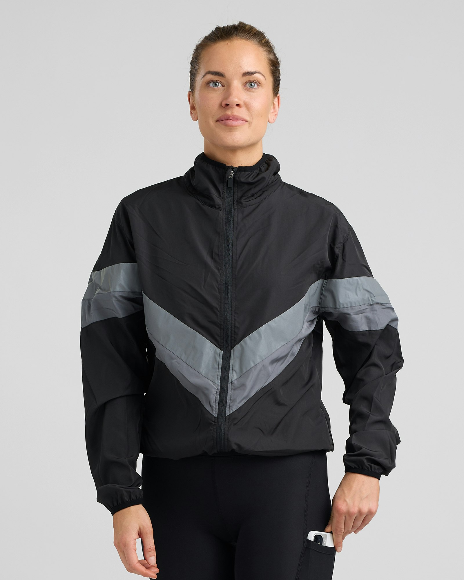 Ultralight RUN Jacket Visual Women Black