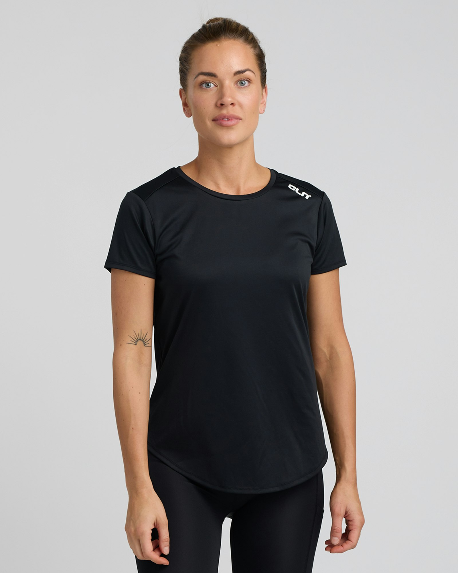 T-Shirt Perform Dam, Black