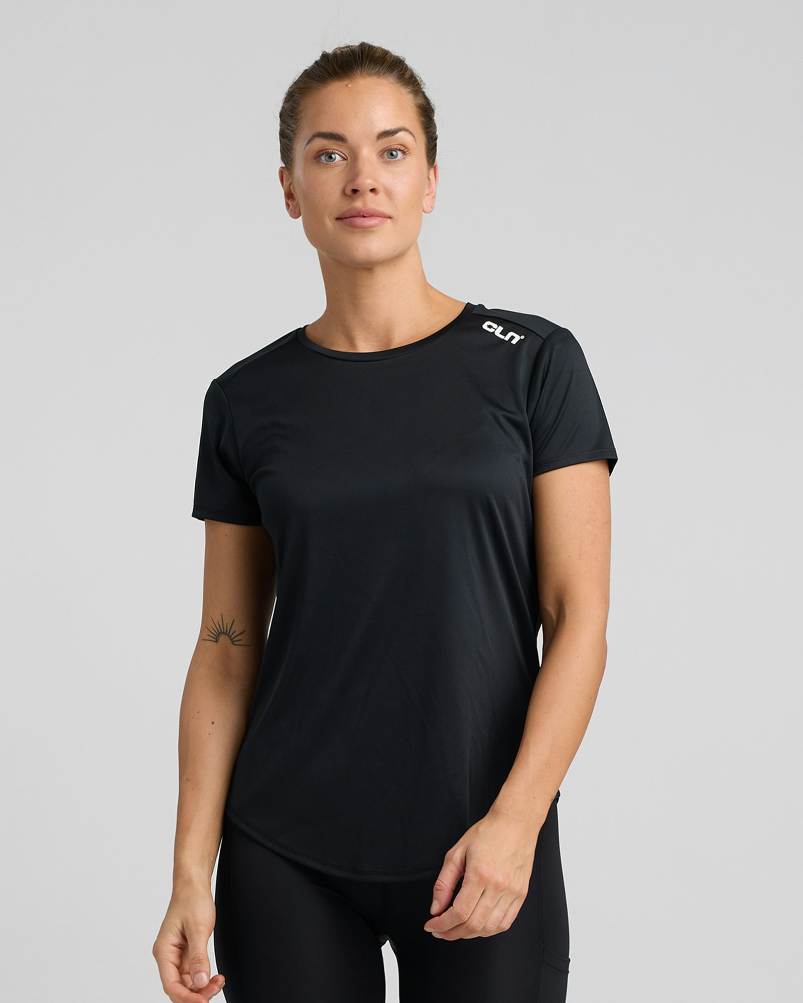 T-Shirt Perform Dam, Black