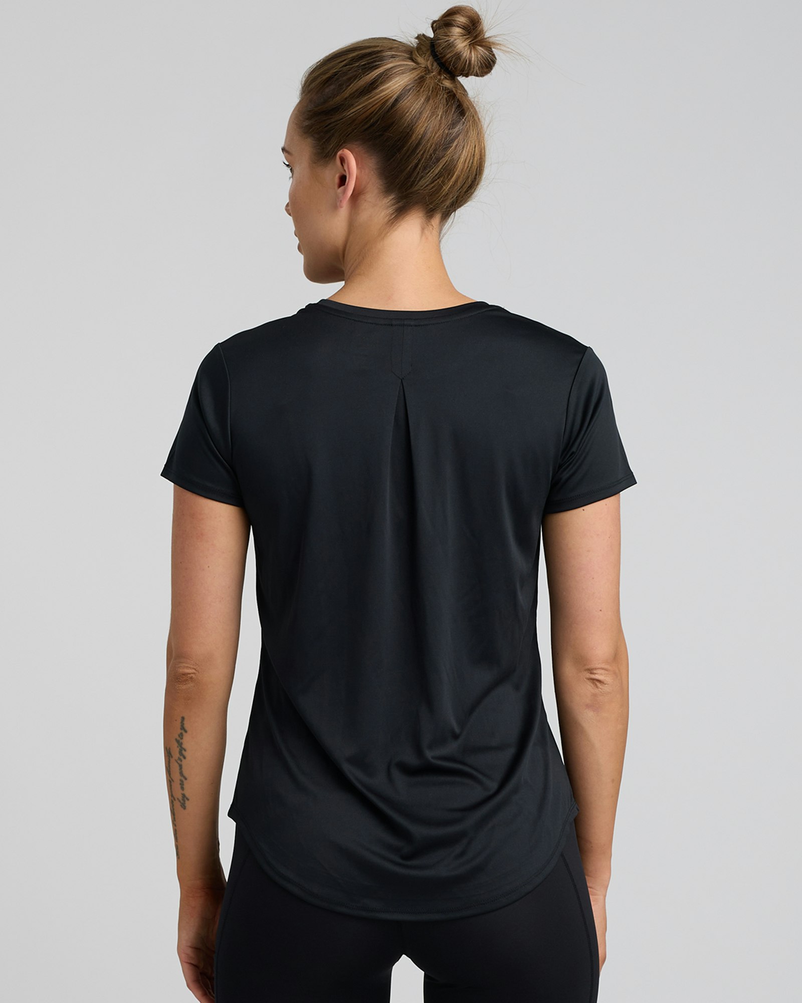 T-Shirt Perform Dam, Black