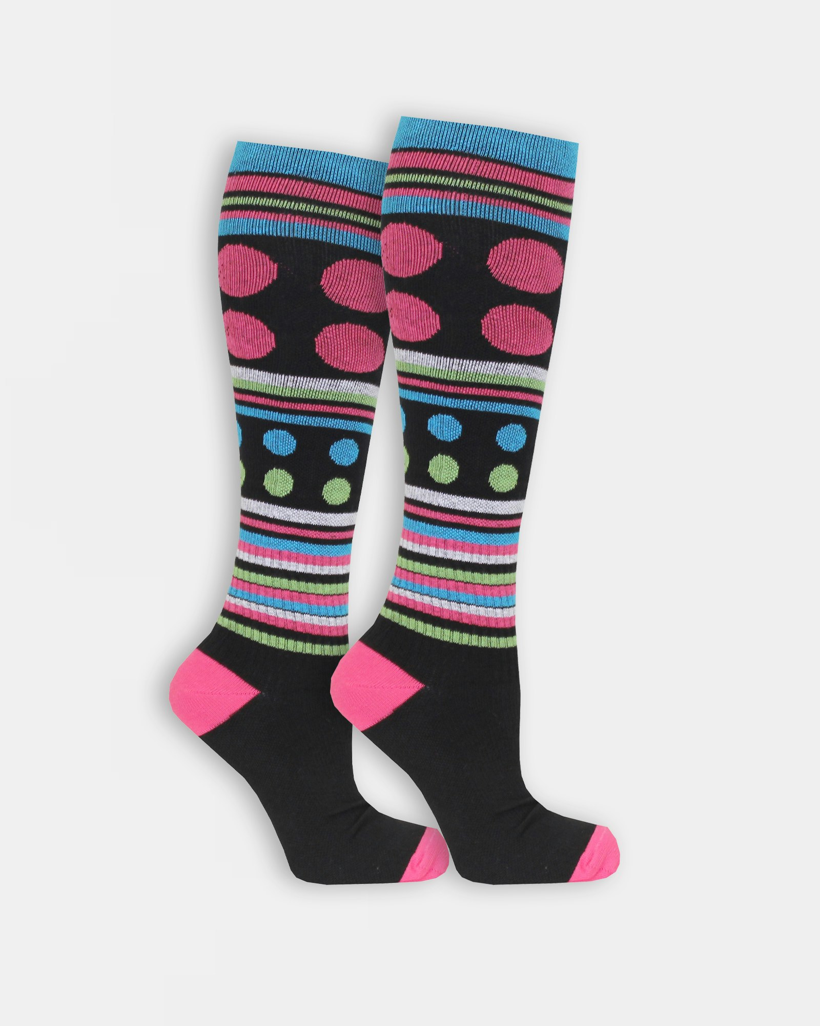 Dots & Stripes Stödstrumpa 11-14 mmHg Bomull