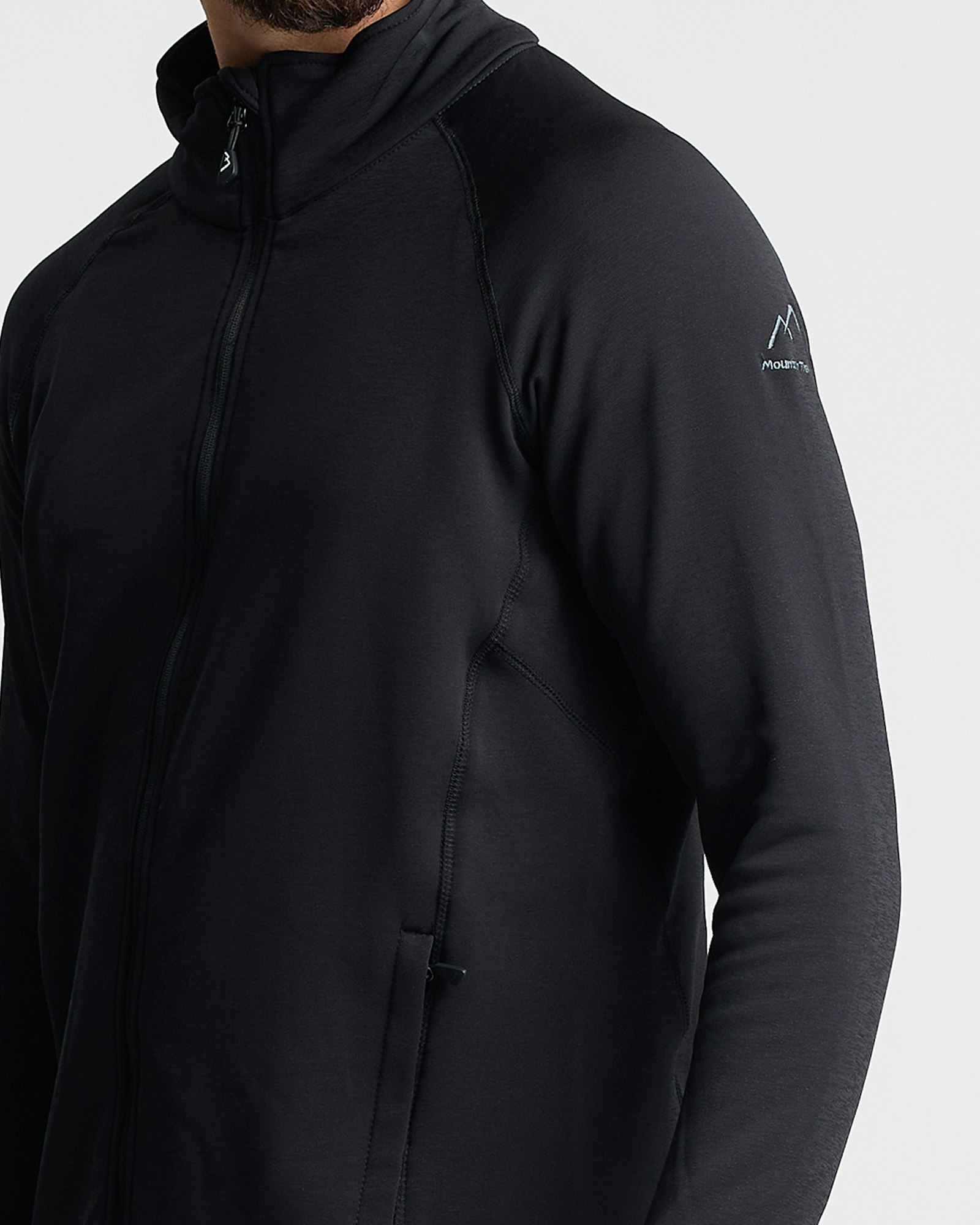 Mountain Trekking Thermal Power Stretch Jacka – Herr, Svart